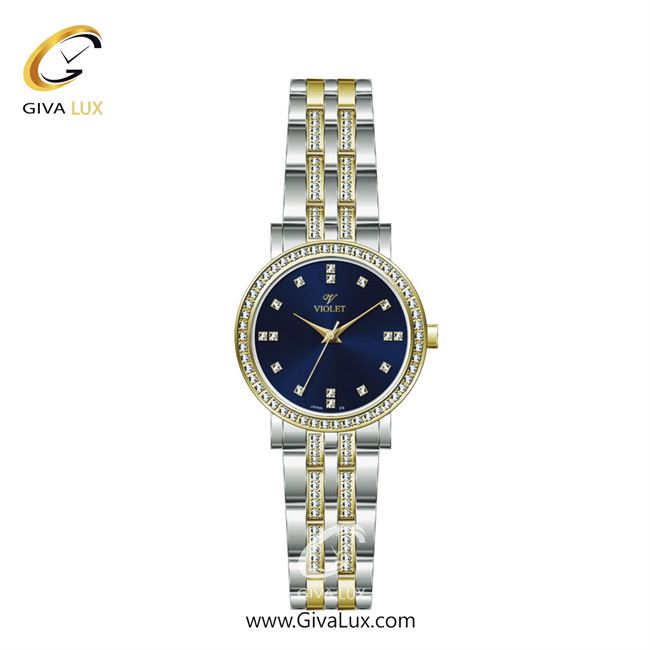 ساعت مچی اورجینال زنانه ویولت VIOLET طلایی-نقره ای | نقره ای-طلایی| سرمه ای| کد رفرنس 0582/2